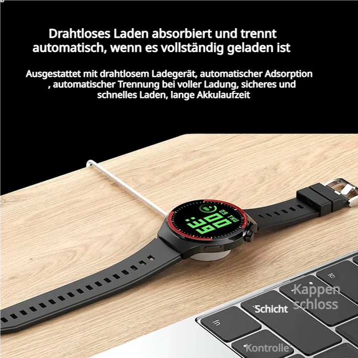 ✨Smart Bluetooth-Uhr · Gesundheitsüberwachungsuhr