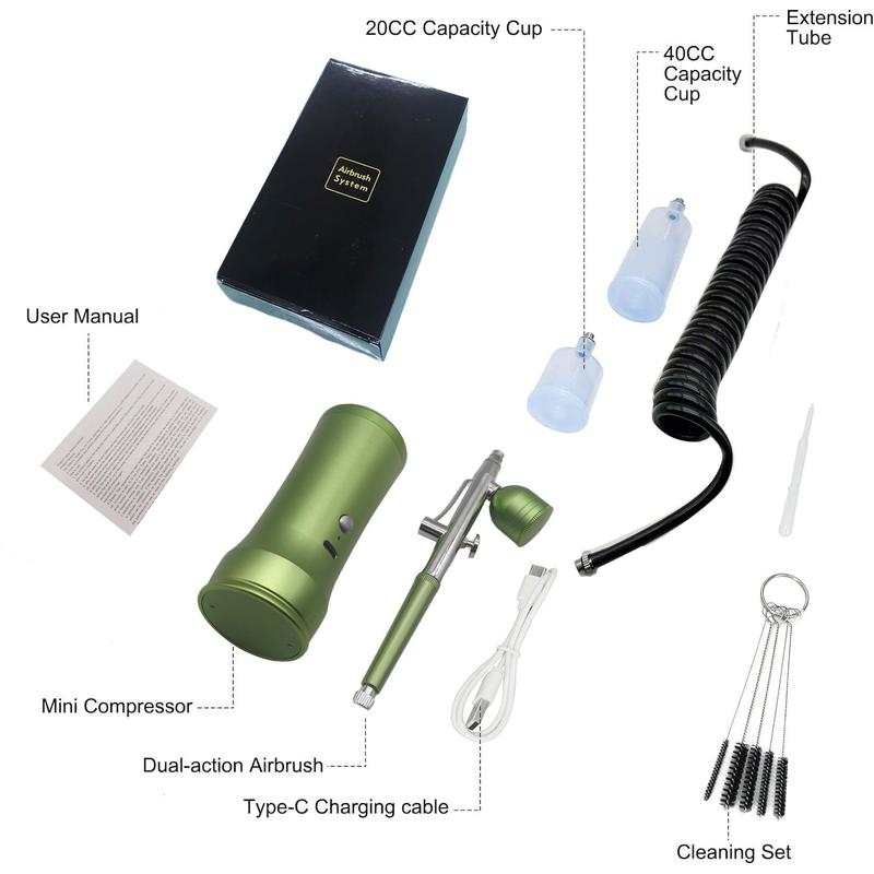 Elektrisches Airbrush-Set mit Kompressor