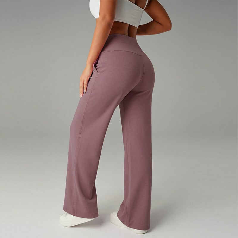 💗LETZTER TAG DES AUSVERKAUFS 50 % RABATT⚡50.000+ VERKAUFT💕Einfarbige, locker sitzende Damenhose mit geradem Bein