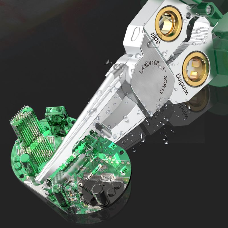 🔥10-in-1-Multifunktions-Drahtabisolierschere mit elektrischem Test