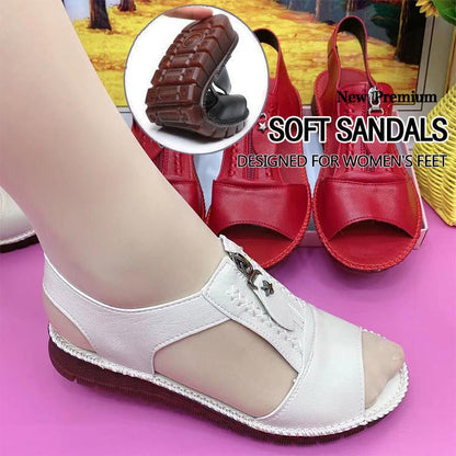 🎁40% OFF⏳Sandalias antideslizantes con suela suave y cómoda para mujeres