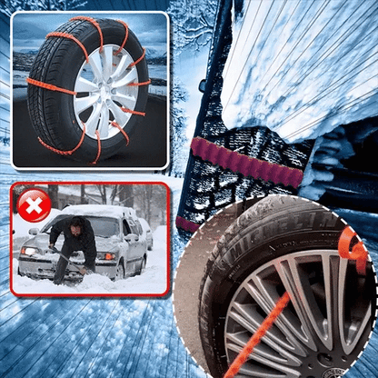 📉Zeitlich begrenzte Preissenkung📉Haben müssen- Rutschfeste Autoreifen-Schneeketten