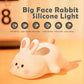 🔥Hot Sale 49% OFF🔥Big Face Rabbit Silicone Night Light