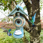 🦜🐦Vintage Teapot Bird House and Feeder