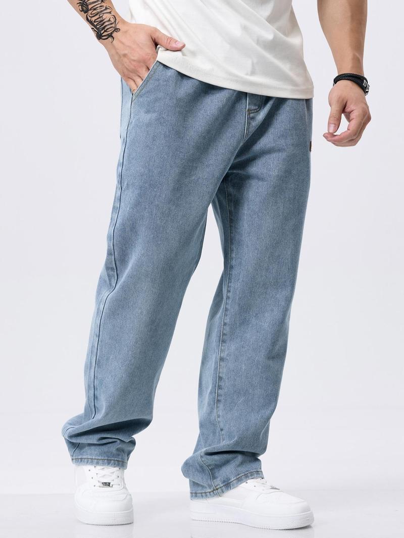 👖 49% RABATT! 🕶️ Herren Lässige Lockere Jeans – Bequemer Weitenschnitt, Strapazierfähiges Denim & Zeitloser Style 👖
