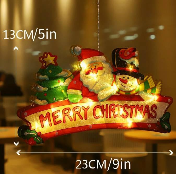 🔥Weihnachts-Sonderangebot – 50 % Rabatt!🎄 Weihnachts-Fensterlichter💡