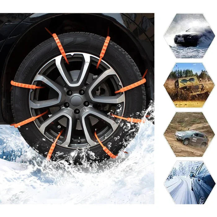 📉Zeitlich begrenzte Preissenkung📉Haben müssen- Rutschfeste Autoreifen-Schneeketten