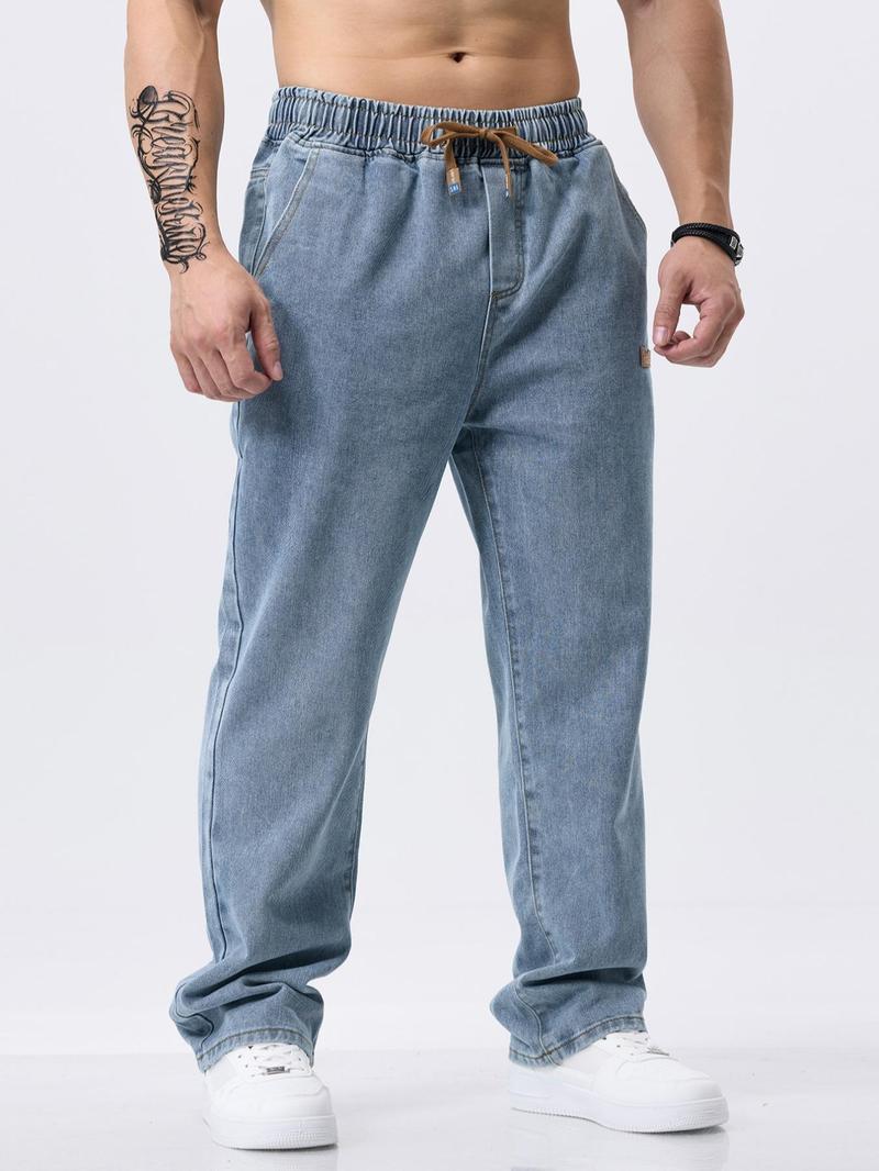 👖 49% RABATT! 🕶️ Herren Lässige Lockere Jeans – Bequemer Weitenschnitt, Strapazierfähiges Denim & Zeitloser Style 👖