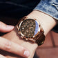 ⏰Black Friday Sale 50 % RABATT💥💥OLEVS Dreiaugen-Sechszeiger-Leder-Freizeit-Chronograph Herrenuhr