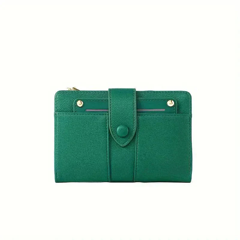 🔥Exclusive 2025 Luxury Sale✨Damen-Geldbörse aus Leder mit mehreren Fächern und Kartenhalter (1 kaufen, 1 gratis)