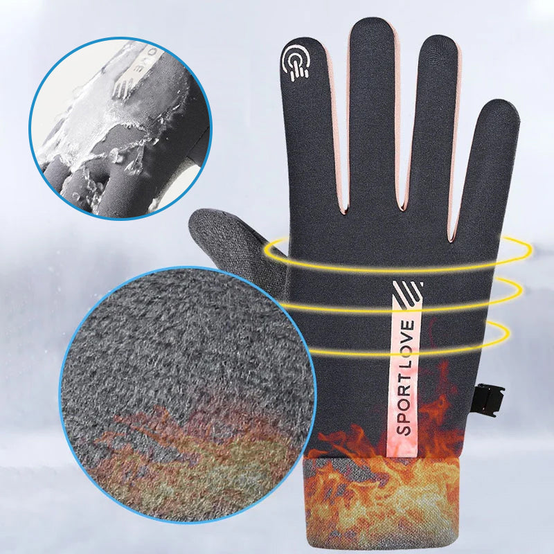 🧤Wasserdichte Finger-Touchscreen-Handschuhe, rutschfest und kältebeständig