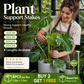 Halbrunde Pflanzenstütze gegen hängende Blüten – Für Hortensien, Rosen, Monstera, Zimmerpflanzen und Gartengemüse