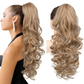 💜Zeitlich begrenzte Aktion 50 % Rabatt💜Clip-on-Haarverlängerung für welligen Pferdeschwanz