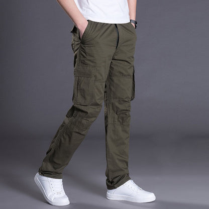 🔥50% DE DESCUENTO! ¡Elegantes pantalones cargo holgados con bolsillos grandes!