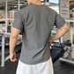 🔥 KAUF 2, BEKOMM 1 KOSTENLOS! 🏋️‍♂️👕 Männer V-Ausschnitt Kurzarm Muscle-Fitness-Shirt Perfekt sitzend, atemaktiv, zeigt deinen sportlichen Stil!