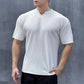 🔥 KAUF 2, BEKOMM 1 KOSTENLOS! 🏋️‍♂️👕 Männer V-Ausschnitt Kurzarm Muscle-Fitness-Shirt Perfekt sitzend, atemaktiv, zeigt deinen sportlichen Stil!