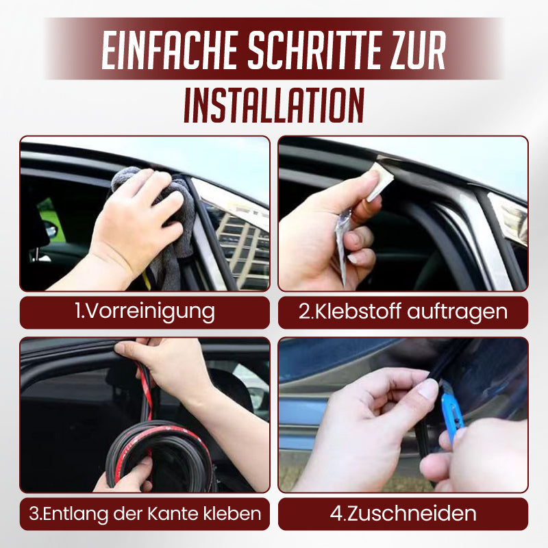 🚗 Staubdichtes Gummidichtband zur Lärmminderung für Auto