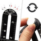 Multifunktionales faltbares Winkellineal mit Lochpositionierung