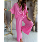 ✨2025Neue Produkte💕Women's Casual Lose Solide Farbe Anzug