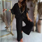 ✨2025Neue Produkte💕Women's Casual Lose Solide Farbe Anzug