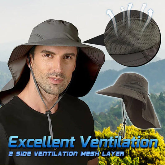 🔥40% de descuento en verano🔥 Sombrero de pescador de protección integral para exteriores