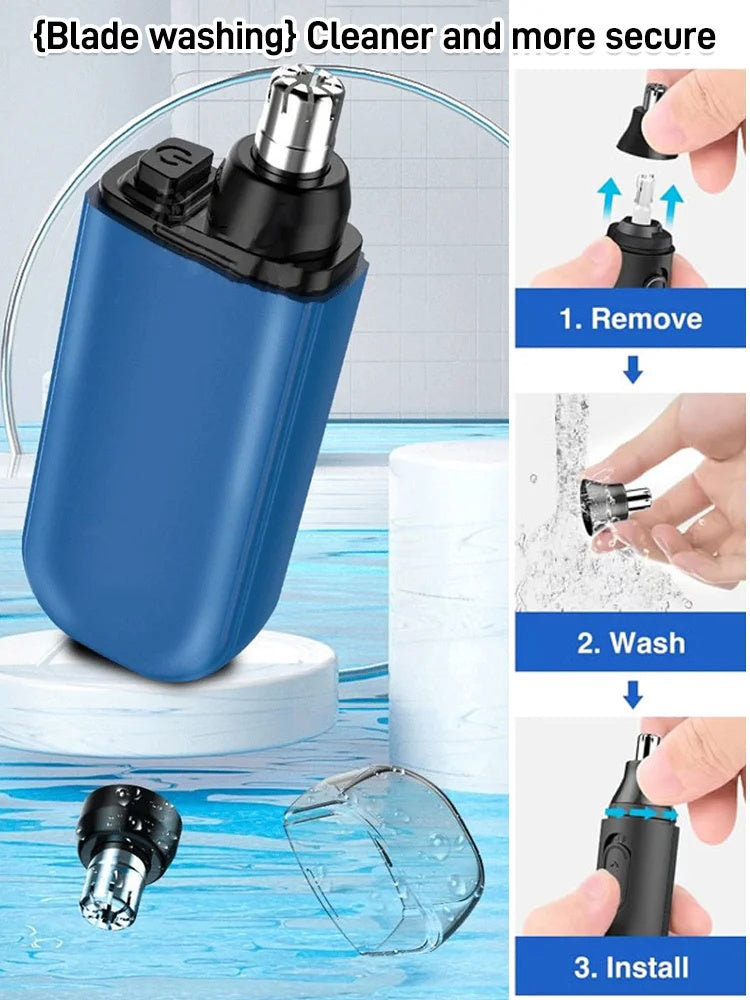 ⏳Zeitlich begrenzter Rabatt 💥- 54%🔥 Ideales Geschenk - Elektrischer Nasenhaartrimmer in deutscher Qualität