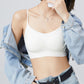 Atmungsaktiver, nahtloser Push-up-BH für Damen ohne Bügel