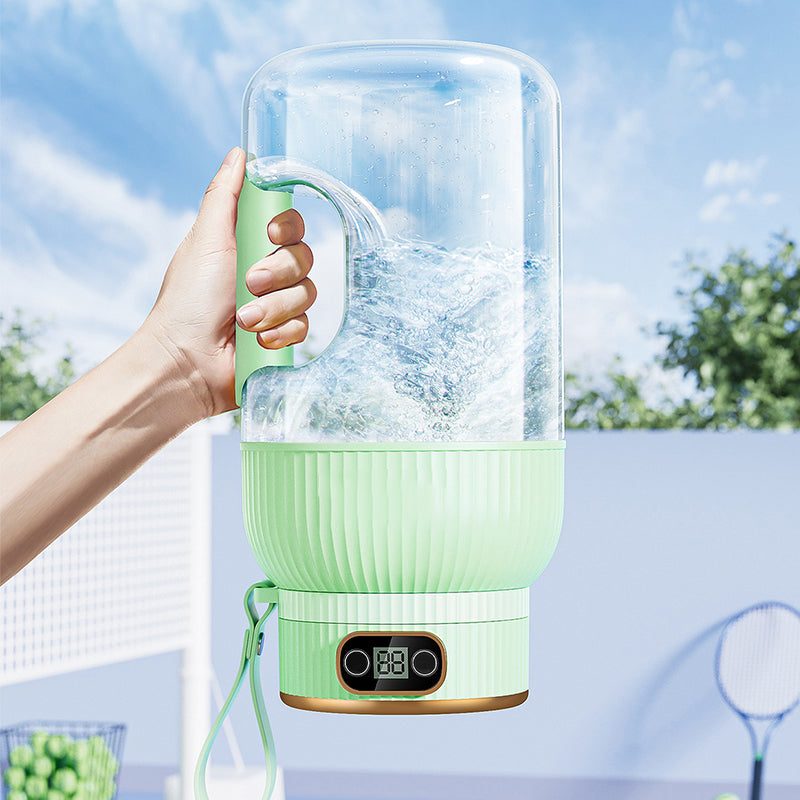 Sommer Heißer Verkauf ❄️Multifunctional Tragbare Saftpresse Tasse mit Digitalanzeige（Ab 50% Rabatt）
