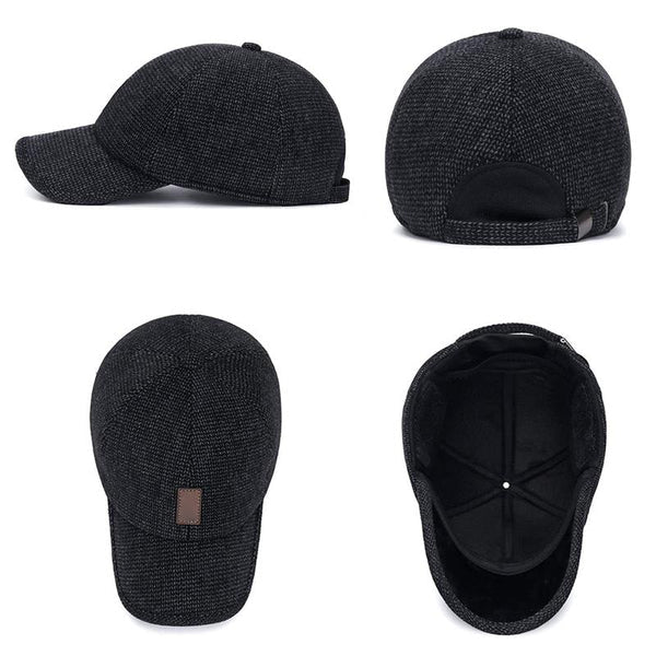 🧢🔥 Leichte und warme Baseballkappe für den Winter
