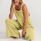 ⏳Zeitlich begrenztes Special⏰Plus Size Wide Leg Overalls Jumpsuit