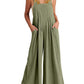 ⏳Zeitlich begrenztes Special⏰Plus Size Wide Leg Overalls Jumpsuit
