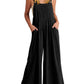 ⏳Zeitlich begrenztes Special⏰Plus Size Wide Leg Overalls Jumpsuit