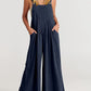 ⏳Zeitlich begrenztes Special⏰Plus Size Wide Leg Overalls Jumpsuit
