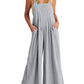 ⏳Zeitlich begrenztes Special⏰Plus Size Wide Leg Overalls Jumpsuit