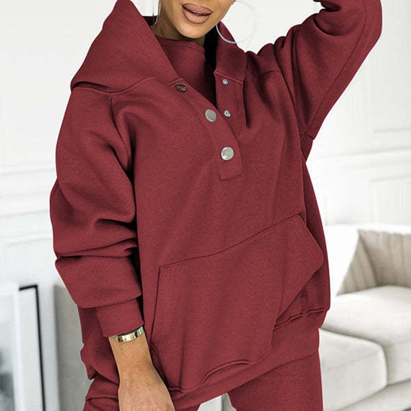 ⏳Begrenzte Zeit 50% Rabatt⏰Lässiger und bequemer Sweatshirt-Anzug mit Kapuze