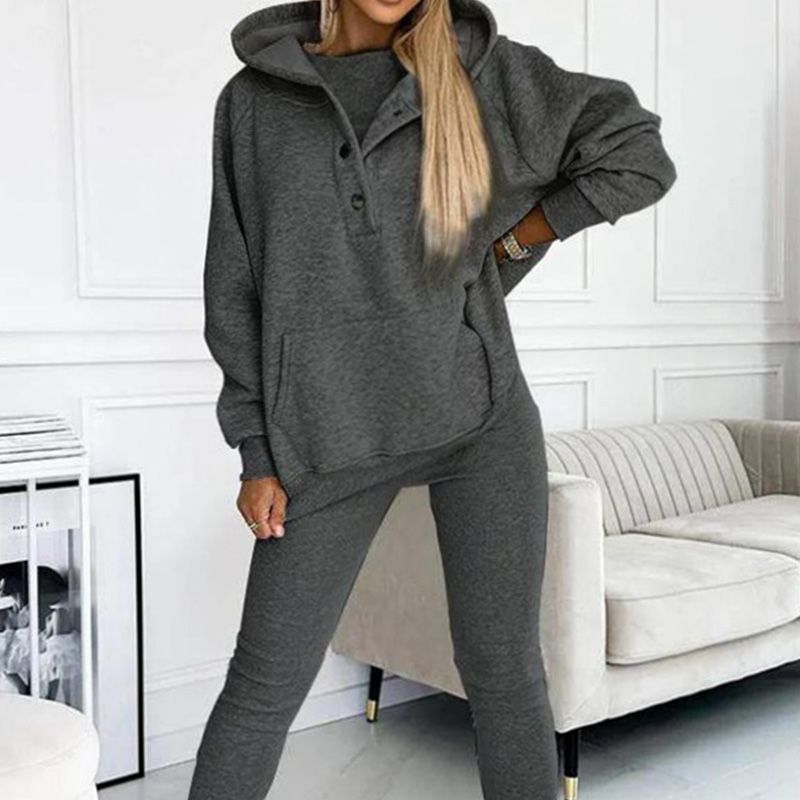 ⏳Begrenzte Zeit 50% Rabatt⏰Lässiger und bequemer Sweatshirt-Anzug mit Kapuze