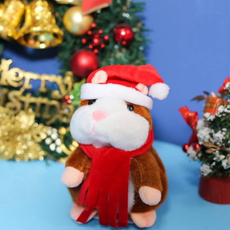 🔥50 % Rabatt🔥Sprechender Hamster als Plüschtier – wiederholt alles, was man sagt, schüttelt automatisch den Kopf, urkomischer Spaß für Kinder und Erwachsene