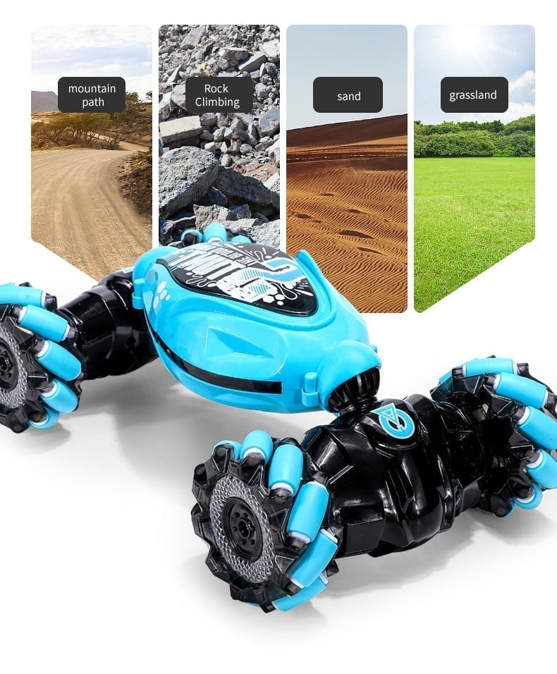 🏎️Perfektes Geschenk für Kinder (Sale – 50% Rabatt✨) Ferngesteuertes Stuntauto mit Gestensteuerung