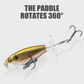 🎣Bionisches Angelköder-Set mit 3 Haken & 360° Propellerblatt