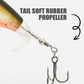 🎣Bionisches Angelköder-Set mit 3 Haken & 360° Propellerblatt