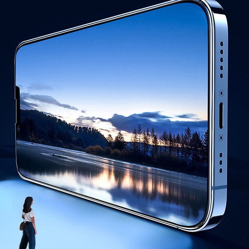 Multi-Angle Anti-Peep-Hartfolienset für das iPhone13-16