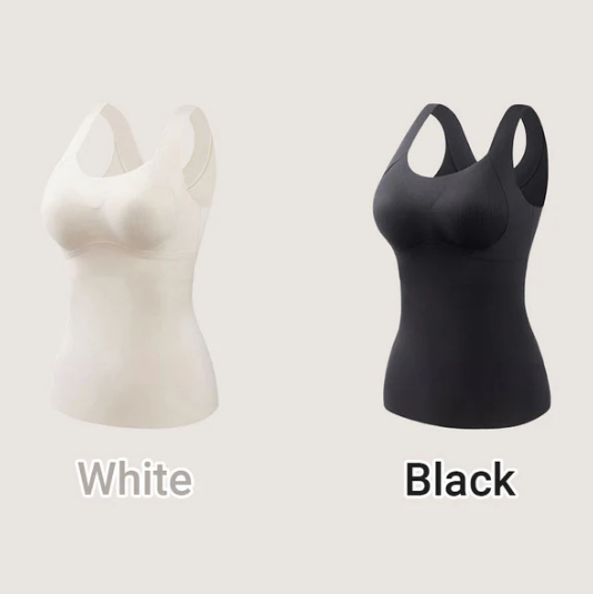 🌟💥Goddess Day Sale🌸 50% OFF! Warm Women's Vest with Built-in Bra - Comfortable Fit, Stylish and Versatile, Perfect Goddess Gift!