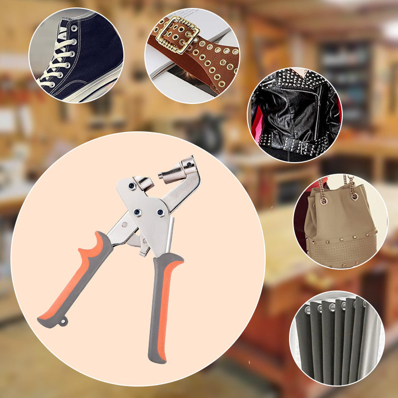 🛠️ 50% RABATT! 🔩 Ösenzange Set – Robust, komplett & vielseitig – Ideal für Planen, Leder & DIY-Projekte ✨