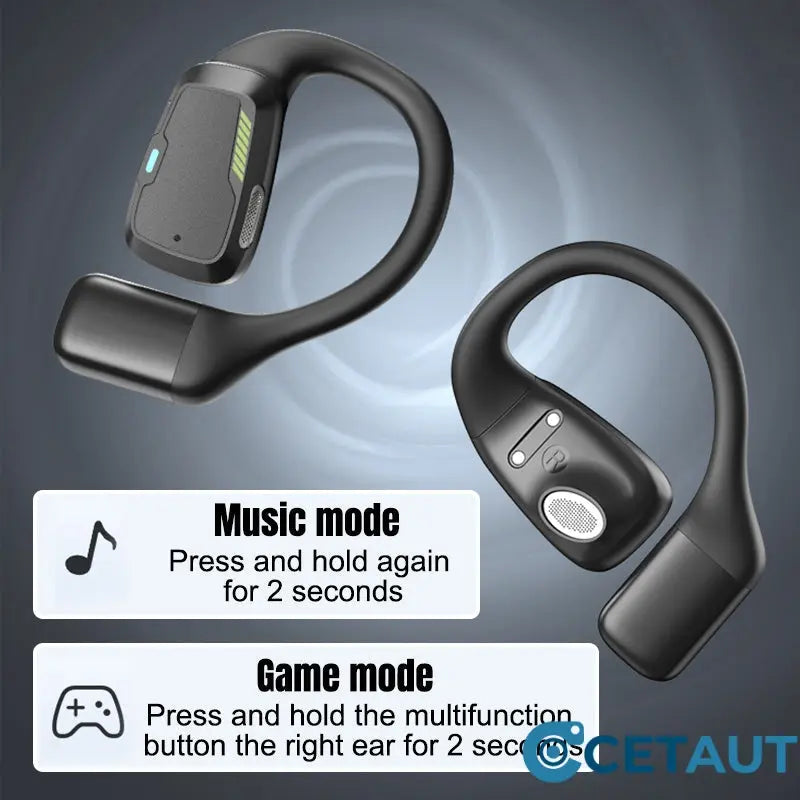 Bluetooth Ohrhörer mit Vollfarb-Touchscreen