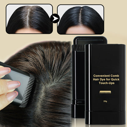 📢📢50 % Rabatt!! ⏰Temporäre Haarfärbemaske mit Applikationskamm - Sofortige Grauabdeckung für Haare & Bart
