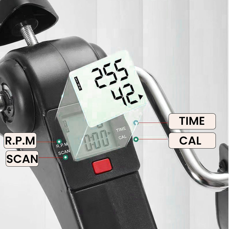 Klappbarer Mini-Pedaltrainer für unter den Schreibtisch