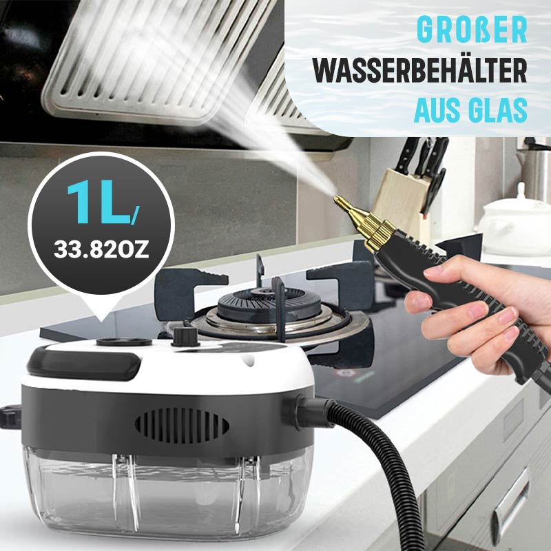 💥2500W Tragbarer Hochtemperatur-Dampfreiniger mit Druckbeaufschlagung