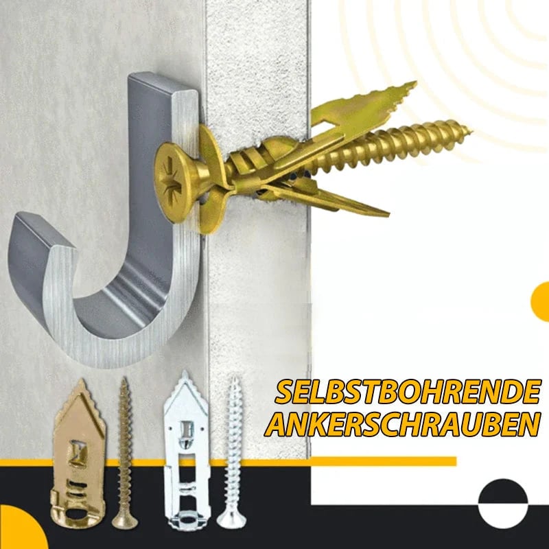 🔥 Zeitlich begrenzt 50 % Rabatt – Selbstbohrende Dehnschrauben 🛠️✨