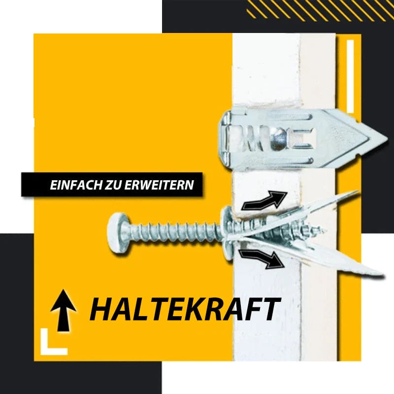 🔥 Zeitlich begrenzt 50 % Rabatt – Selbstbohrende Dehnschrauben 🛠️✨
