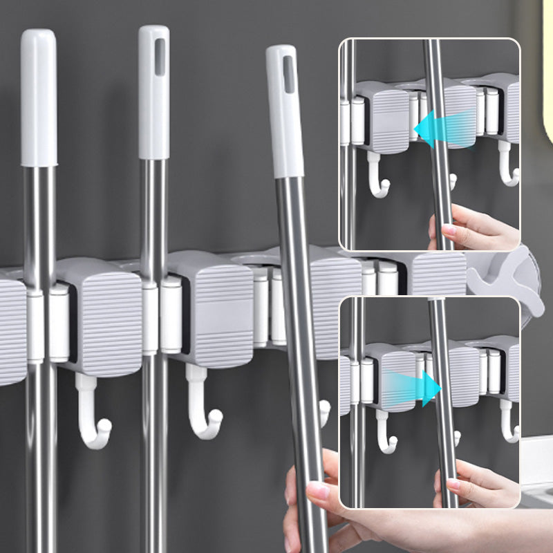 🧹✨Bohrfreier Saugnapf-Mopphalter für das Badezimmer